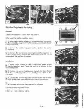 1994 Johnson Evinrude "ER" 60 LV 150, 150C, 175 Service Repair Manual, P/N 500611, Page 256
