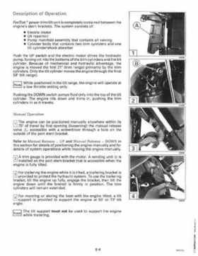 1994 Johnson Evinrude "ER" 60 LV 150, 150C, 175 Service Repair Manual, P/N 500611, Page 260