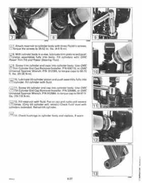 1994 Johnson Evinrude "ER" 60 LV 150, 150C, 175 Service Repair Manual, P/N 500611, Page 293