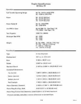 1994 Johnson/Evinrude "ER" 60 thru 70 outboards Service Repair Manual P/N 500609, Page 14