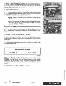 1994 Johnson/Evinrude "ER" 60 thru 70 outboards Service Repair Manual P/N 500609, Page 43