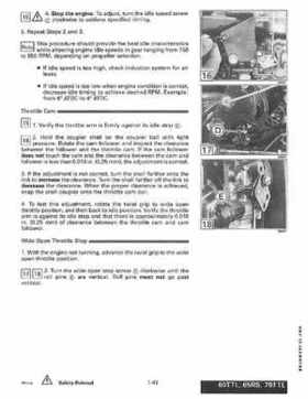 1994 Johnson/Evinrude "ER" 60 thru 70 outboards Service Repair Manual P/N 500609, Page 47