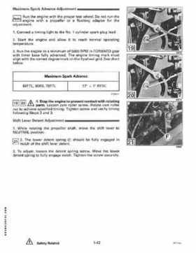 1994 Johnson/Evinrude "ER" 60 thru 70 outboards Service Repair Manual P/N 500609, Page 48