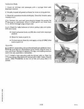 1994 Johnson/Evinrude "ER" 60 thru 70 outboards Service Repair Manual P/N 500609, Page 88