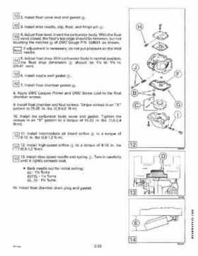 1994 Johnson/Evinrude "ER" 60 thru 70 outboards Service Repair Manual P/N 500609, Page 89