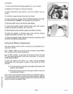 1994 Johnson/Evinrude "ER" 60 thru 70 outboards Service Repair Manual P/N 500609, Page 90