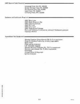 1994 Johnson/Evinrude "ER" 60 thru 70 outboards Service Repair Manual P/N 500609, Page 98