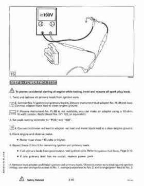 1994 Johnson/Evinrude "ER" 60 thru 70 outboards Service Repair Manual P/N 500609, Page 134