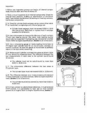 1994 Johnson/Evinrude "ER" 60 thru 70 outboards Service Repair Manual P/N 500609, Page 152