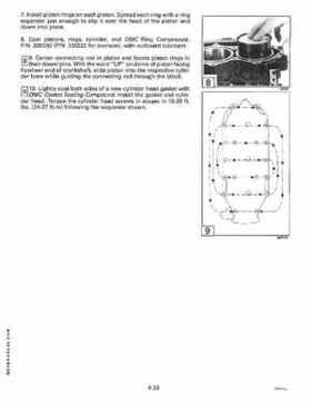 1994 Johnson/Evinrude "ER" 60 thru 70 outboards Service Repair Manual P/N 500609, Page 155
