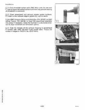 1994 Johnson/Evinrude "ER" 60 thru 70 outboards Service Repair Manual P/N 500609, Page 161