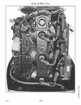 1994 Johnson/Evinrude "ER" 60 thru 70 outboards Service Repair Manual P/N 500609, Page 168