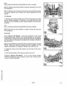 1994 Johnson/Evinrude "ER" 60 thru 70 outboards Service Repair Manual P/N 500609, Page 182