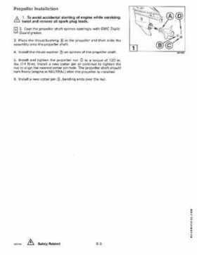 1994 Johnson/Evinrude "ER" 60 thru 70 outboards Service Repair Manual P/N 500609, Page 201