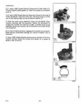 1994 Johnson/Evinrude "ER" 60 thru 70 outboards Service Repair Manual P/N 500609, Page 203