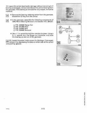1994 Johnson/Evinrude "ER" 60 thru 70 outboards Service Repair Manual P/N 500609, Page 209