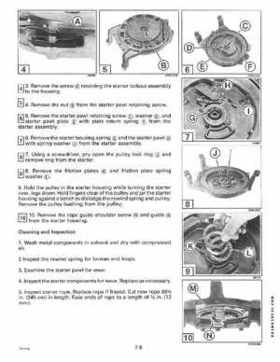 1994 Johnson/Evinrude "ER" 60 thru 70 outboards Service Repair Manual P/N 500609, Page 225