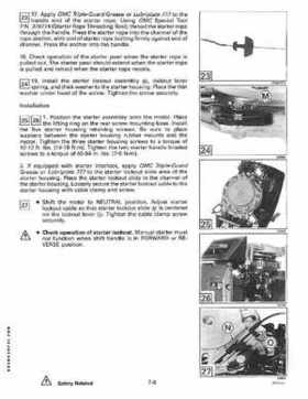 1994 Johnson/Evinrude "ER" 60 thru 70 outboards Service Repair Manual P/N 500609, Page 228