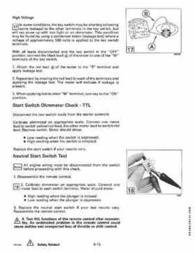 1994 Johnson/Evinrude "ER" 60 thru 70 outboards Service Repair Manual P/N 500609, Page 243