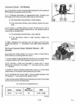1994 Johnson/Evinrude "ER" 60 thru 70 outboards Service Repair Manual P/N 500609, Page 244
