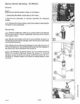 1994 Johnson/Evinrude "ER" 60 thru 70 outboards Service Repair Manual P/N 500609, Page 245