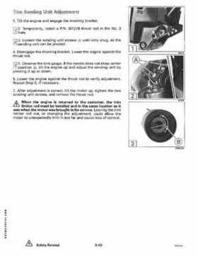 1994 Johnson/Evinrude "ER" 60 thru 70 outboards Service Repair Manual P/N 500609, Page 296