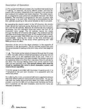 1994 Johnson/Evinrude "ER" 60 thru 70 outboards Service Repair Manual P/N 500609, Page 298