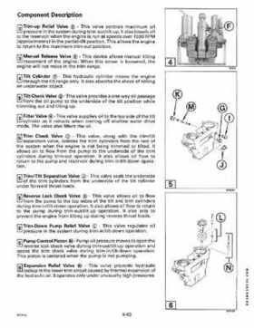 1994 Johnson/Evinrude "ER" 60 thru 70 outboards Service Repair Manual P/N 500609, Page 299