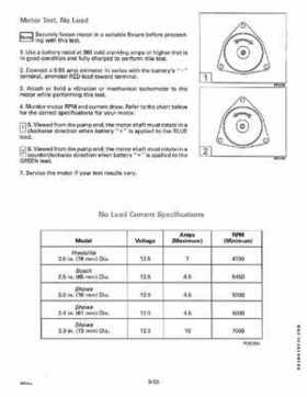 1994 Johnson/Evinrude "ER" 60 thru 70 outboards Service Repair Manual P/N 500609, Page 311