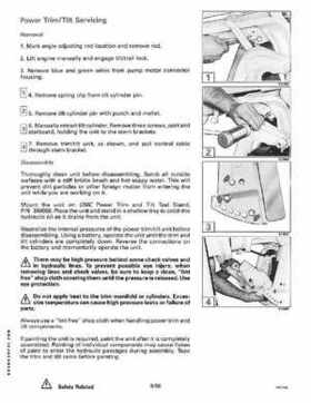1994 Johnson/Evinrude "ER" 60 thru 70 outboards Service Repair Manual P/N 500609, Page 312