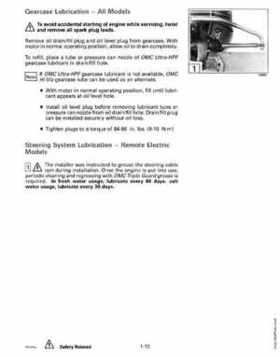 1994 Johnson/Evinrude "ER" 9.9 thru 30 outboards Service Repair Manual P/N 500607, Page 21