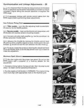 1994 Johnson/Evinrude "ER" 9.9 thru 30 outboards Service Repair Manual P/N 500607, Page 46