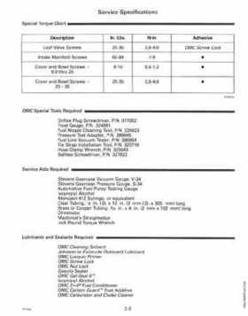 1994 Johnson/Evinrude "ER" 9.9 thru 30 outboards Service Repair Manual P/N 500607, Page 62