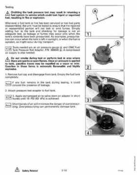 1994 Johnson/Evinrude "ER" 9.9 thru 30 outboards Service Repair Manual P/N 500607, Page 69