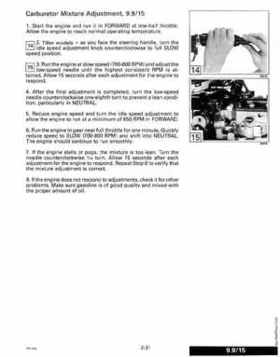 1994 Johnson/Evinrude "ER" 9.9 thru 30 outboards Service Repair Manual P/N 500607, Page 90