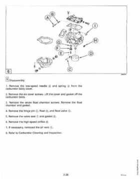 1994 Johnson/Evinrude "ER" 9.9 thru 30 outboards Service Repair Manual P/N 500607, Page 95