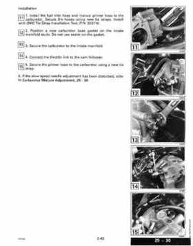 1994 Johnson/Evinrude "ER" 9.9 thru 30 outboards Service Repair Manual P/N 500607, Page 102