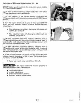 1994 Johnson/Evinrude "ER" 9.9 thru 30 outboards Service Repair Manual P/N 500607, Page 103