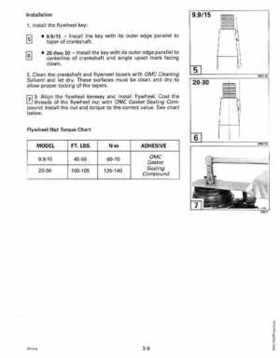 1994 Johnson/Evinrude "ER" 9.9 thru 30 outboards Service Repair Manual P/N 500607, Page 117