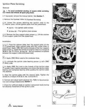 1994 Johnson/Evinrude "ER" 9.9 thru 30 outboards Service Repair Manual P/N 500607, Page 126