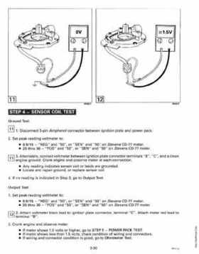 1994 Johnson/Evinrude "ER" 9.9 thru 30 outboards Service Repair Manual P/N 500607, Page 138