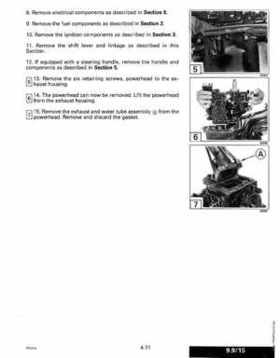 1994 Johnson/Evinrude "ER" 9.9 thru 30 outboards Service Repair Manual P/N 500607, Page 152