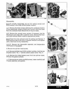 1994 Johnson/Evinrude "ER" 9.9 thru 30 outboards Service Repair Manual P/N 500607, Page 154
