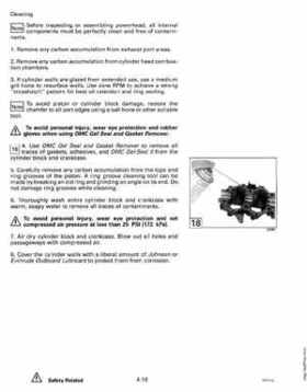 1994 Johnson/Evinrude "ER" 9.9 thru 30 outboards Service Repair Manual P/N 500607, Page 157