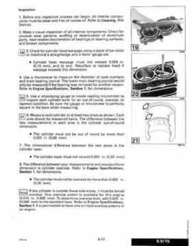 1994 Johnson/Evinrude "ER" 9.9 thru 30 outboards Service Repair Manual P/N 500607, Page 158