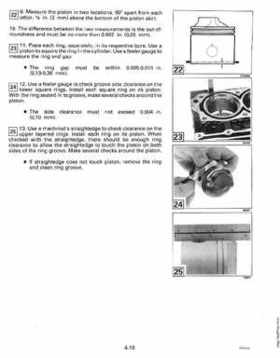 1994 Johnson/Evinrude "ER" 9.9 thru 30 outboards Service Repair Manual P/N 500607, Page 159