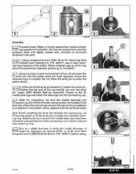 1994 Johnson/Evinrude "ER" 9.9 thru 30 outboards Service Repair Manual P/N 500607, Page 160