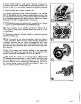 1994 Johnson/Evinrude "ER" 9.9 thru 30 outboards Service Repair Manual P/N 500607, Page 161
