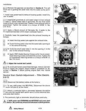 1994 Johnson/Evinrude "ER" 9.9 thru 30 outboards Service Repair Manual P/N 500607, Page 165