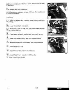 1994 Johnson/Evinrude "ER" 9.9 thru 30 outboards Service Repair Manual P/N 500607, Page 168